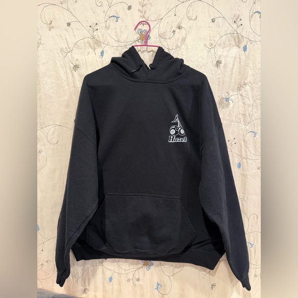 hazel Other - Hazel Men's Black Hoodie Sweater
